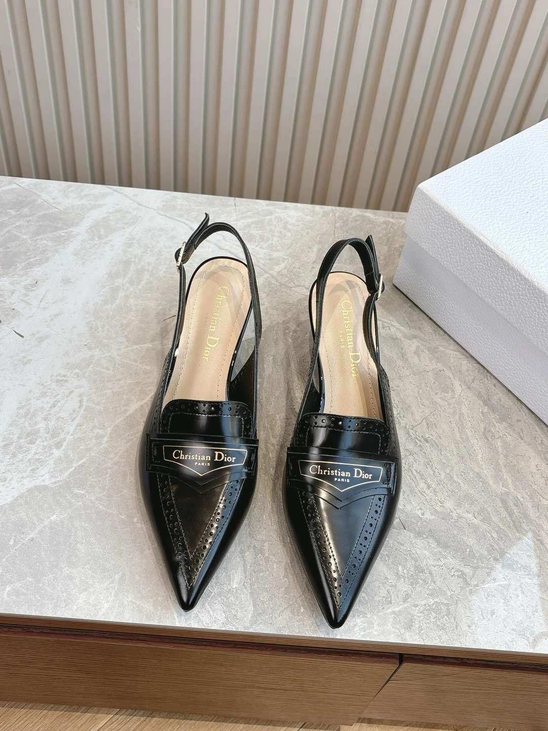 coco- 4ior KDV178VEA_S900 Ox hide leather sheepskin Genuine leather Heel height：3.5cm item:E-X158E0799T